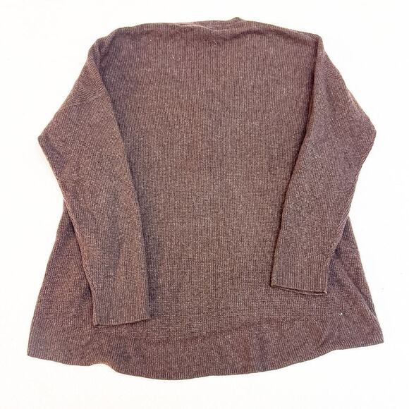 Madewell Brown Wool Alpaca Button Cardigan Pullover Sweater Size Small - Picture 2 of 6